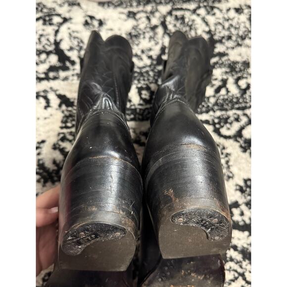 Vintage Lucchese Men's Boots Size 9 2E WIDE - Picture 8 of 9